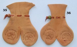 Unique kangaroo scrotum pouches