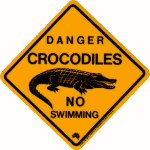 Crocodiles sign