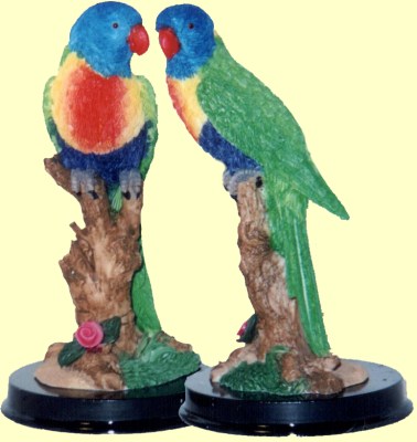 lorikeet statuette