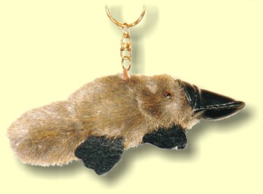 platypus keyring