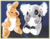 Australian animals small toys